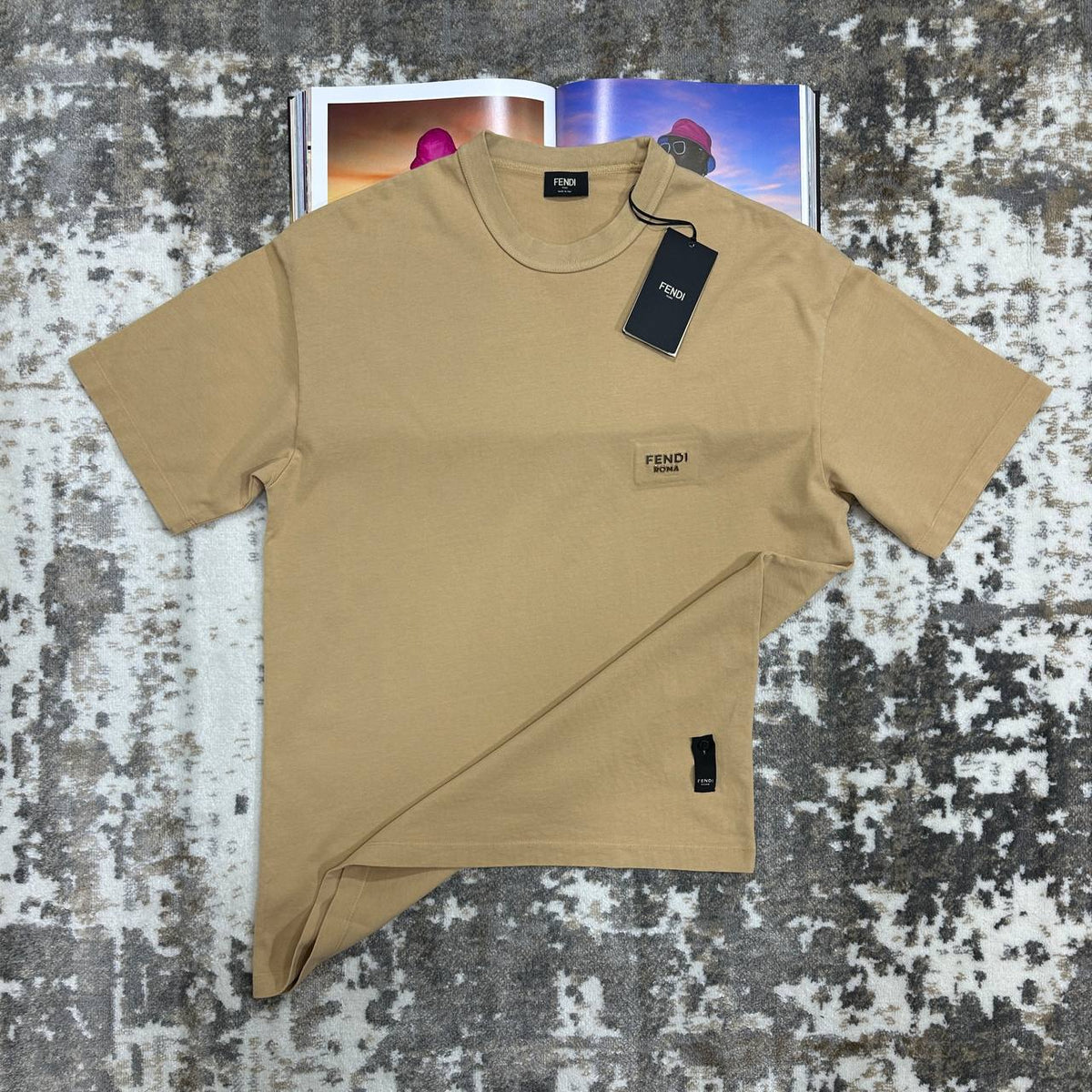 FNDI TSHIRT-BEIGE