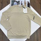 MNCLR SIDE POCKET JUMPER BEIGE