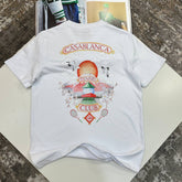 CASA BACK BIG LOGO TSHIRT-WHITE