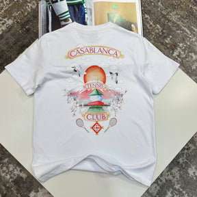 CASA BACK BIG LOGO TSHIRT-WHITE