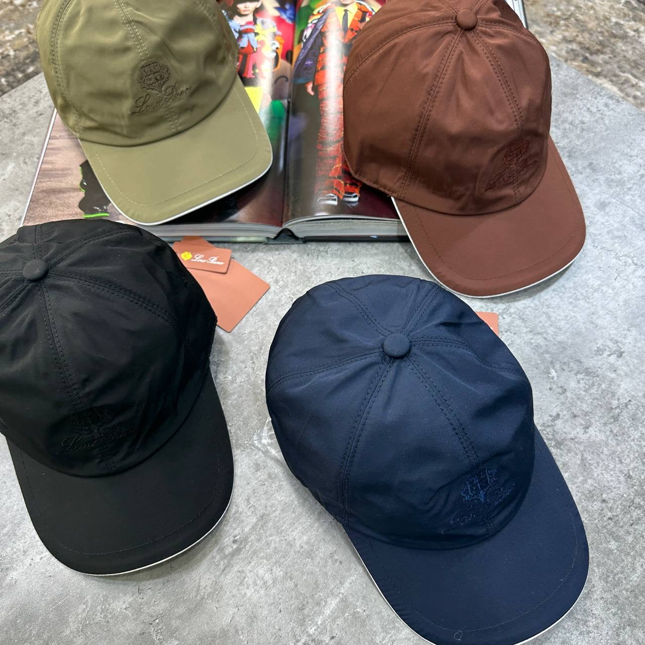 L/P CAP DARK BLACK