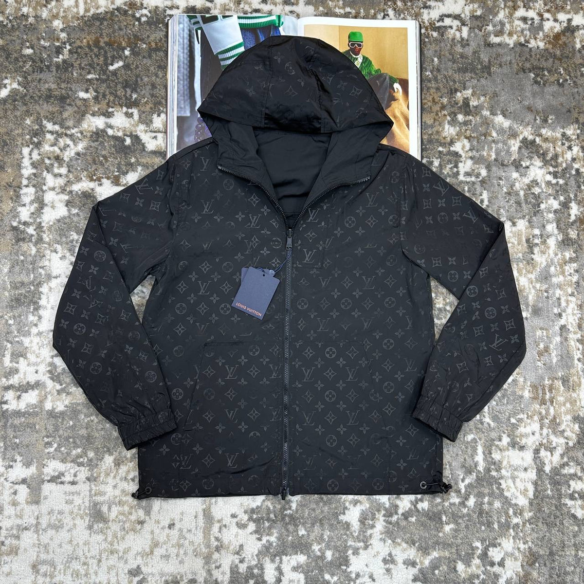 LUIS VUITOON  REVERSE ABLE JACKET BLACK