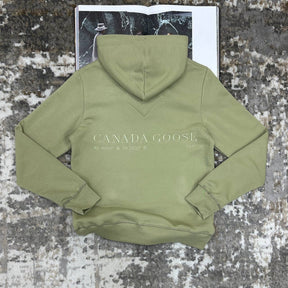 CANDA GOOSE HOODIE LIGHT GREEN