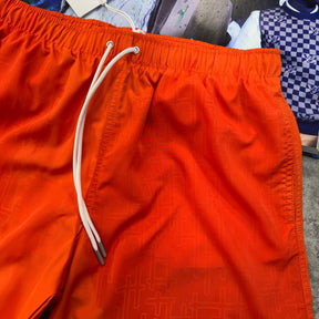 HRMS SHORT SET WHITE/ORANGE