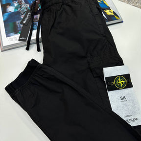 STNE CARGO PANTS-BLACK
