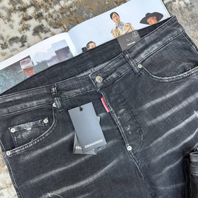 DSQD SLIM FIT JEANS BLACK