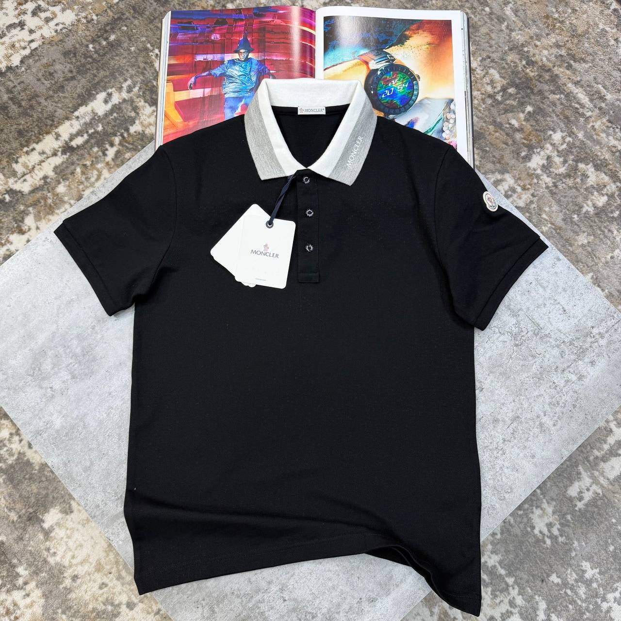 MNCLR POLO- BLACK