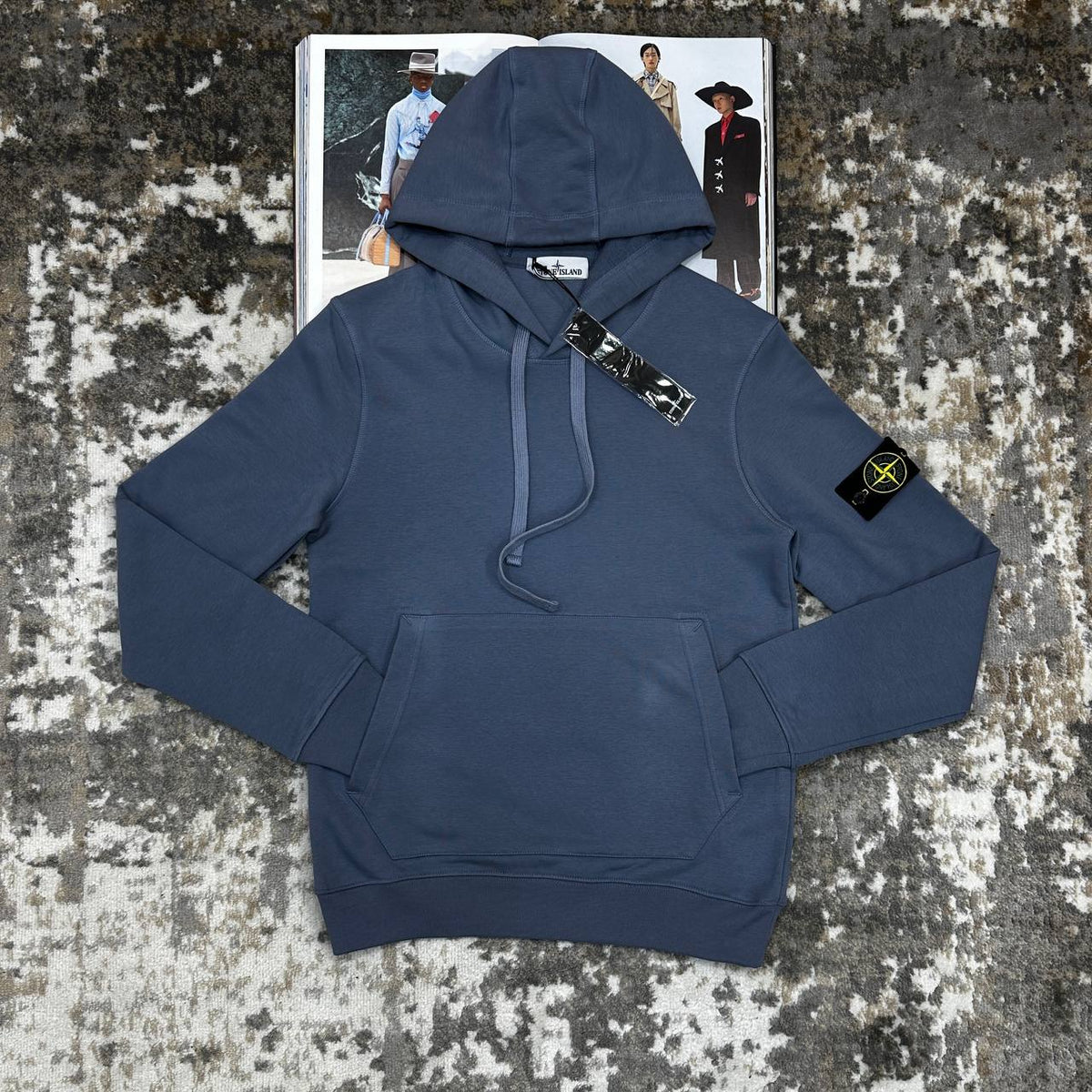 STNE HOODIE-BLUE