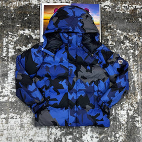 MNCLR FULL PUFFER JACKET-BLACK|BLUE