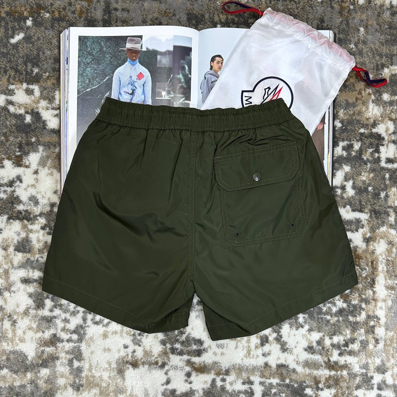 MNLR SWIM SHORTS KHAKHI