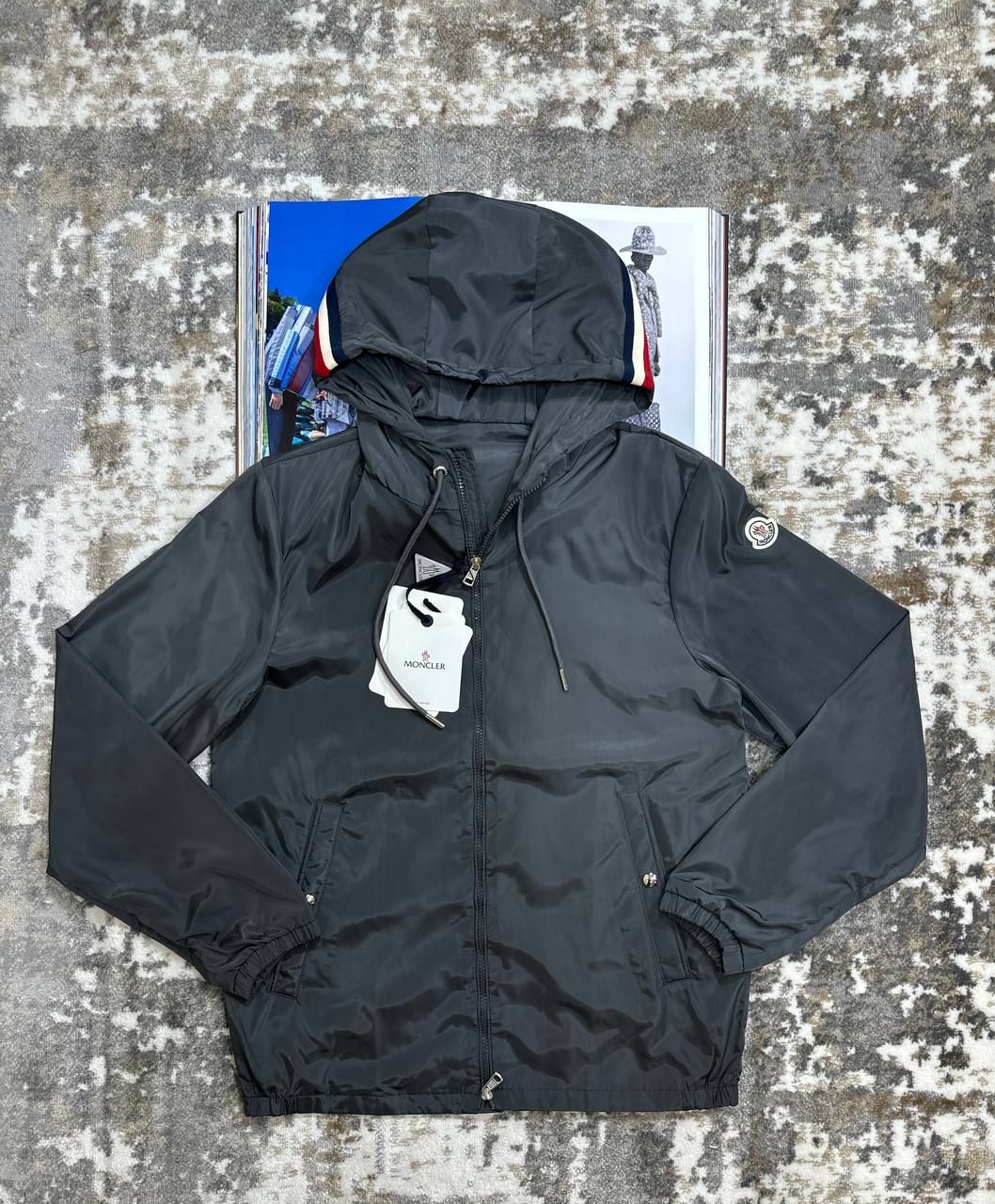 MNCLR ZIP JACKET-NAVY