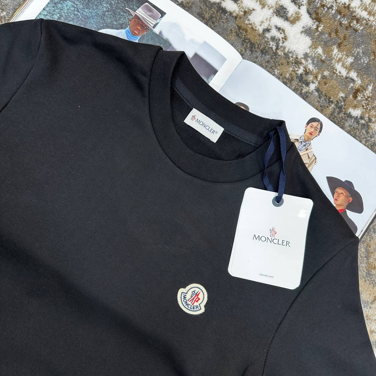 MNCLR JUMPER ROUND NECK BLACK