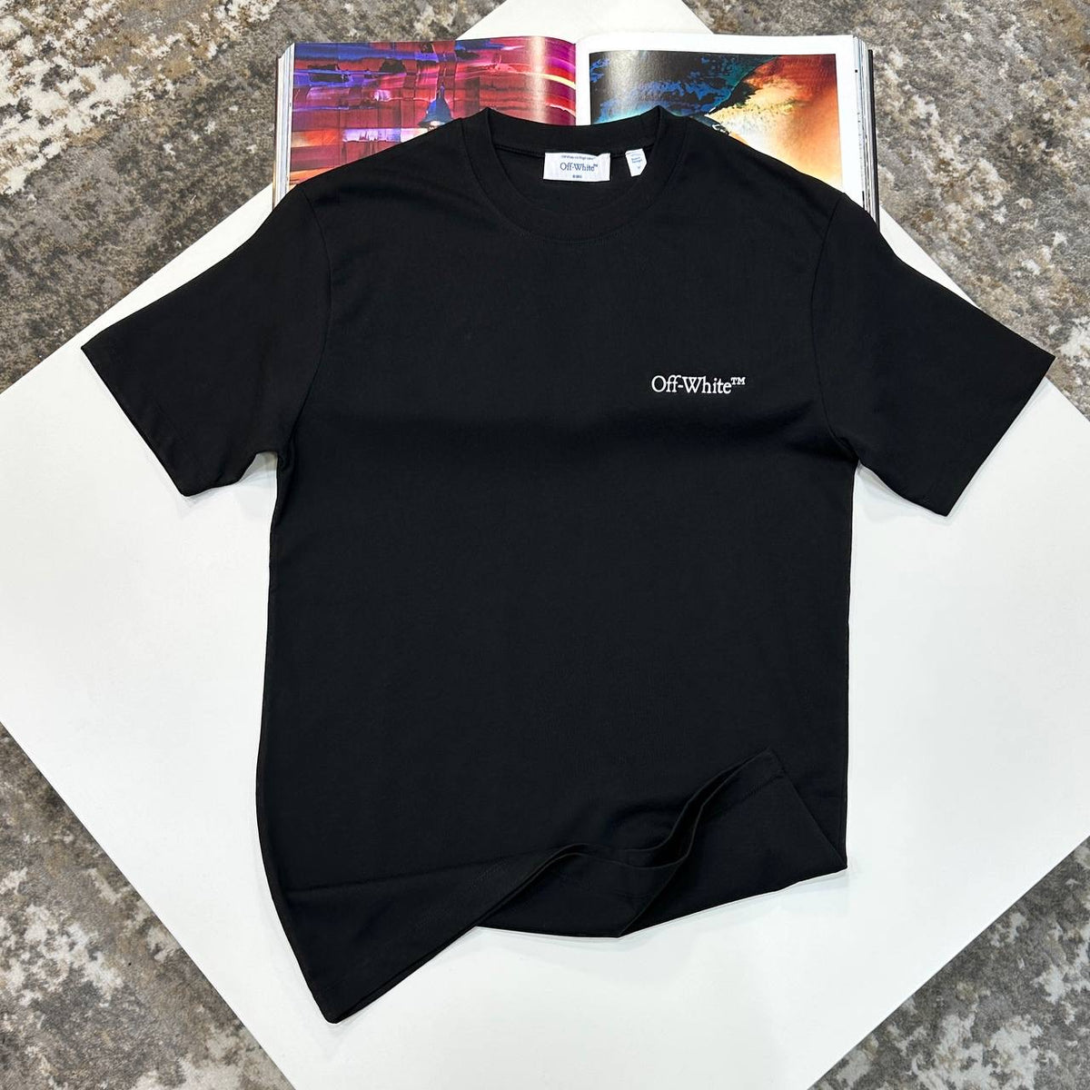 OFF-W SHORT SET ALL BLACK