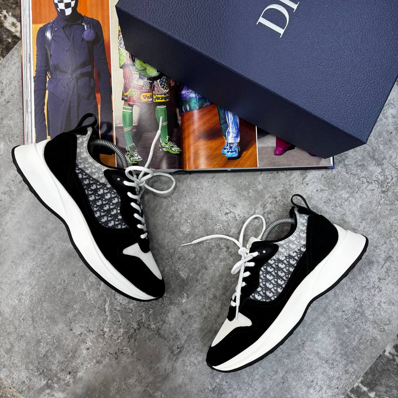 IOR B25 TRAINERS BLACK/WHITE