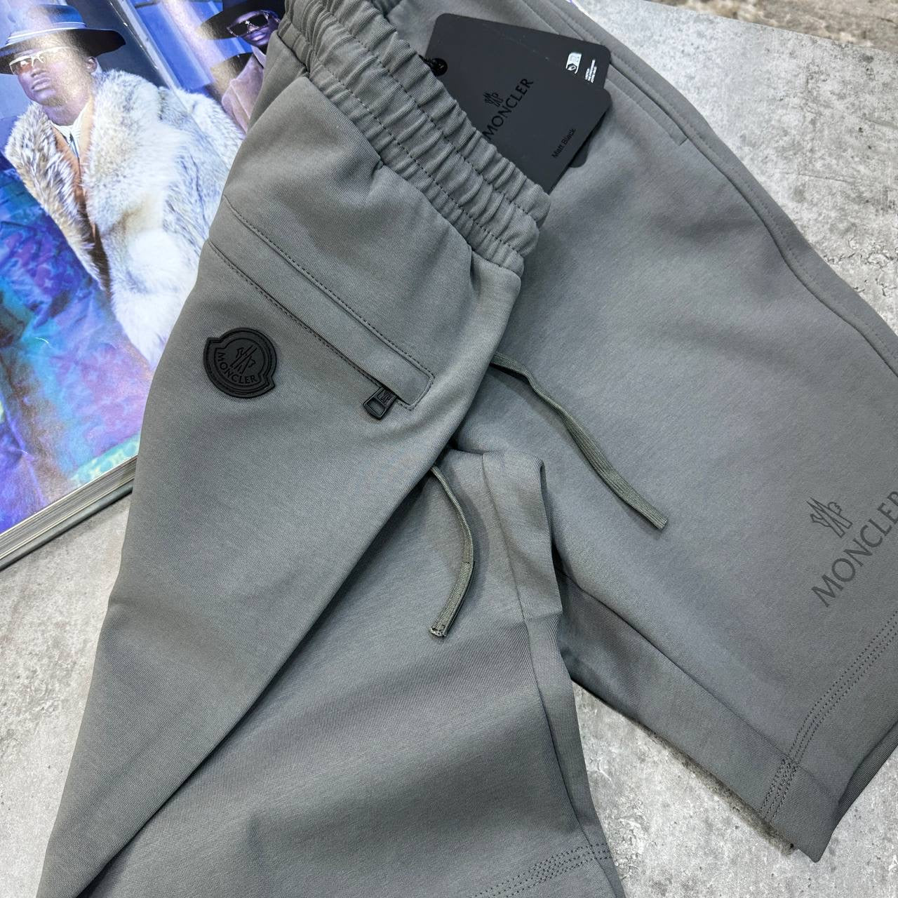 NCLR SHORT SET ALL GREY