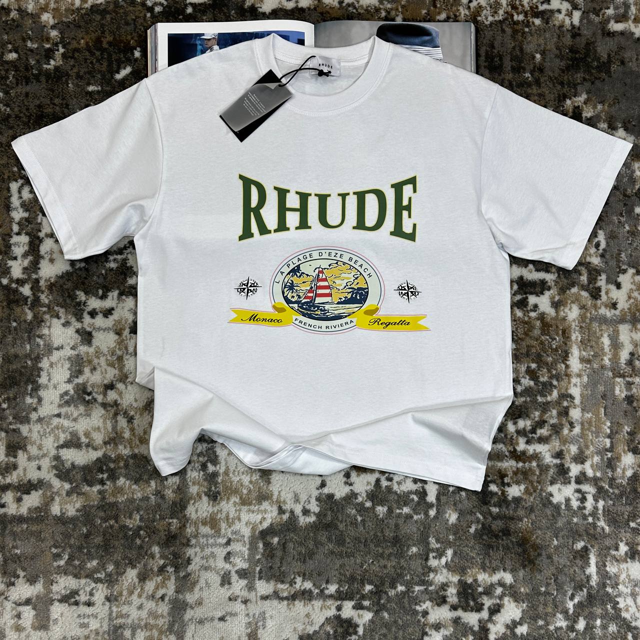 RUDE TSHIRT-LIGHT WHITE
