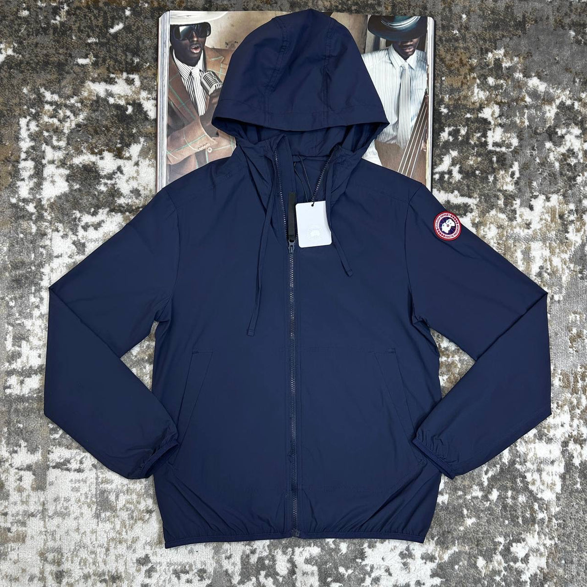 CNDA GOSE LIGHT WEIGHT JACKET-NAVY