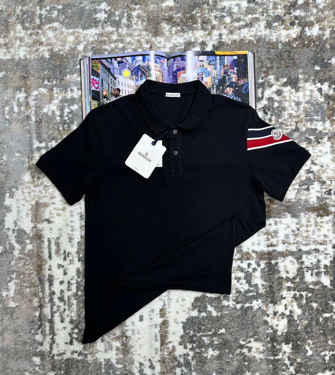 MNCLR POLO- BLACK