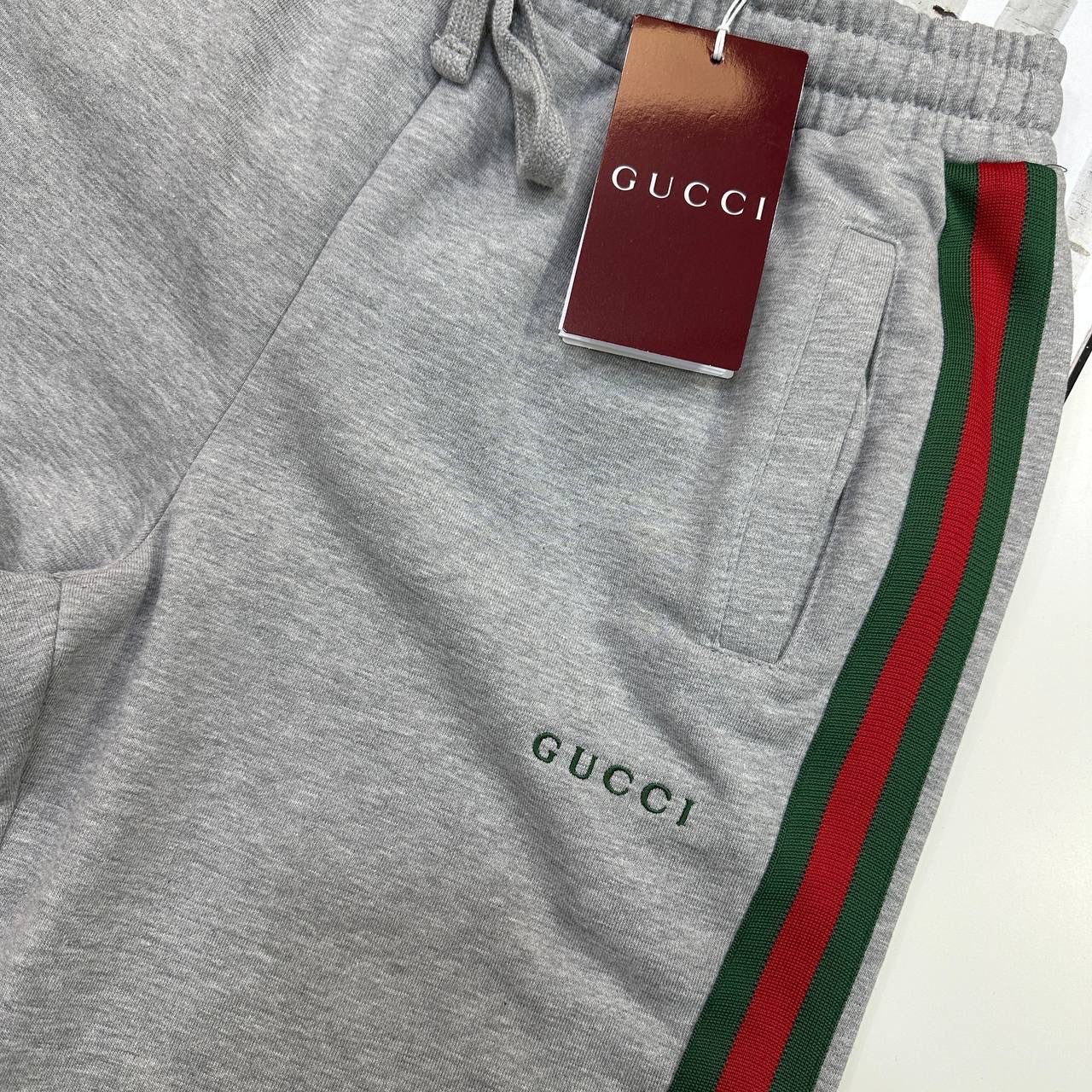 GCI SIDE STRIPE SHORTS GREY