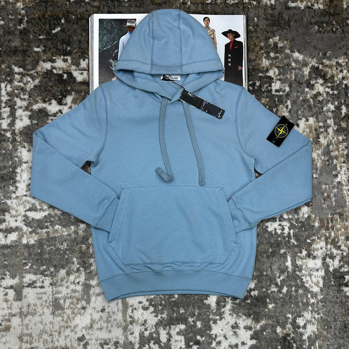 STNE HOODIE-LIGHT BLUE