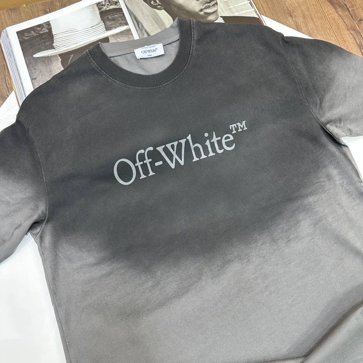 OF-WHITE TSHIRT-BLACK