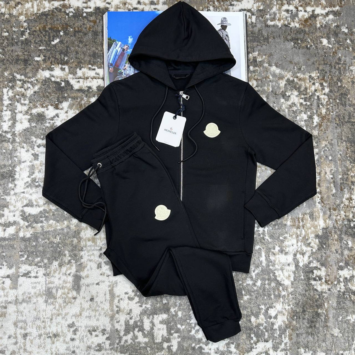 MNCLR TRACKSUIT BIG MONOGRAM BLACK