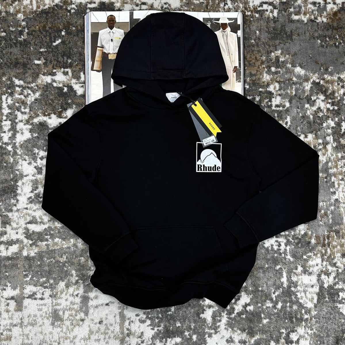 RUDE HOODIE-BLACK