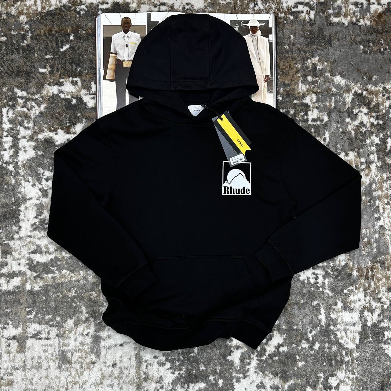 RUDE HOODIE-BLACK