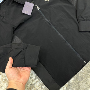 PRDA ZIP UP JACKET-BLACK