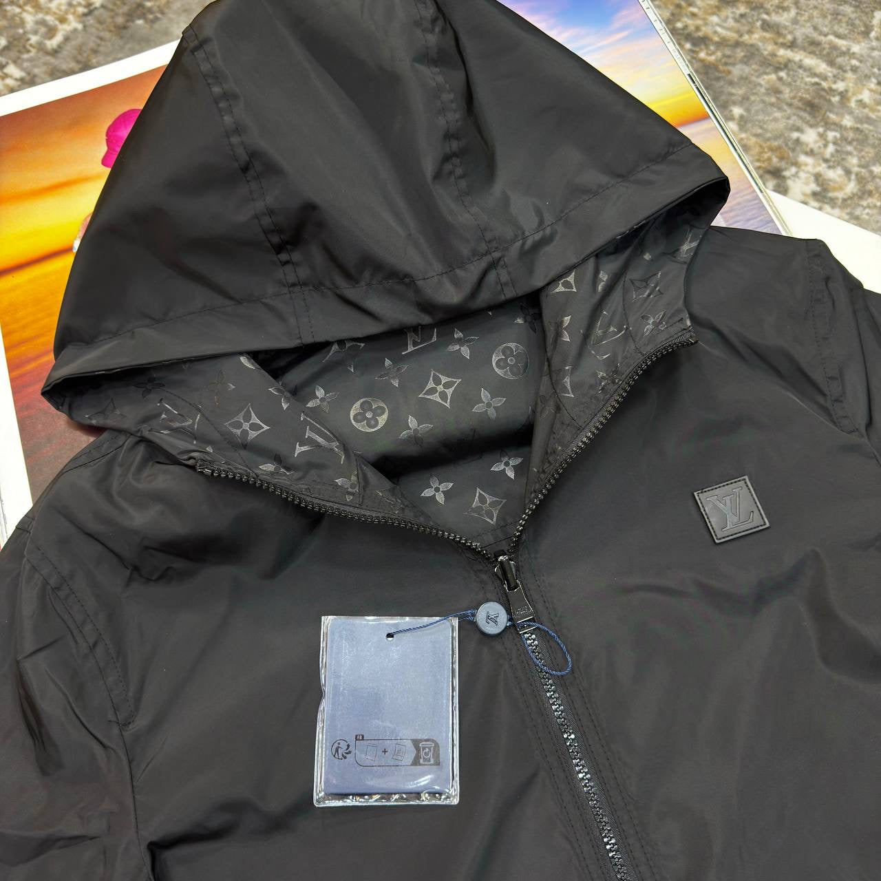 LUIS-V  REVERSE ABLE JACKET BLACK