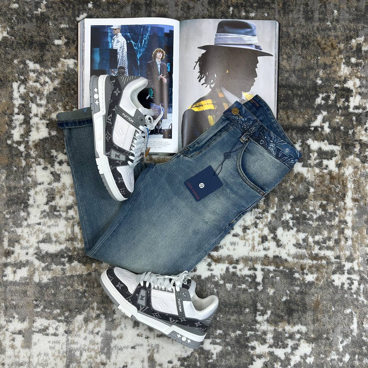 LOUS V JEANS SLIM FIT
