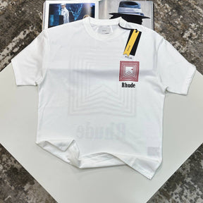 RDE BACK BIG LOGO TSHIRT-WHITE