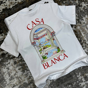 CASA BLNCA TSHIRT-WHITE