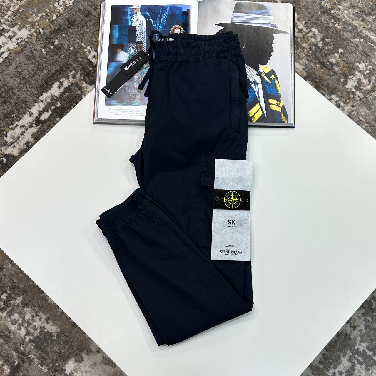 STNE CARGO PANTS-NAVY
