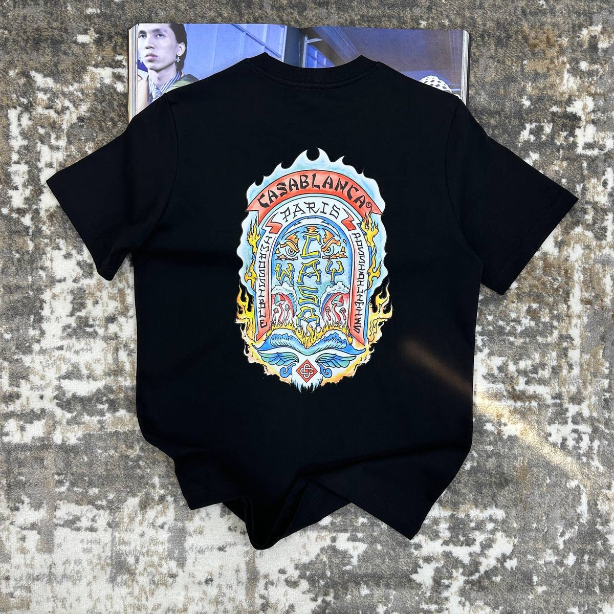 CASA TSHIRT-BLACK
