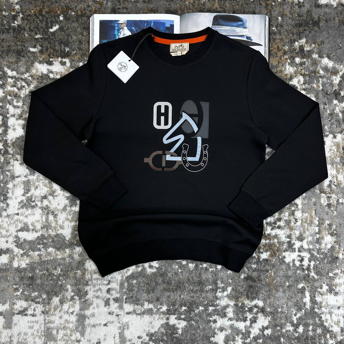 HERMS JUMPER BLACK