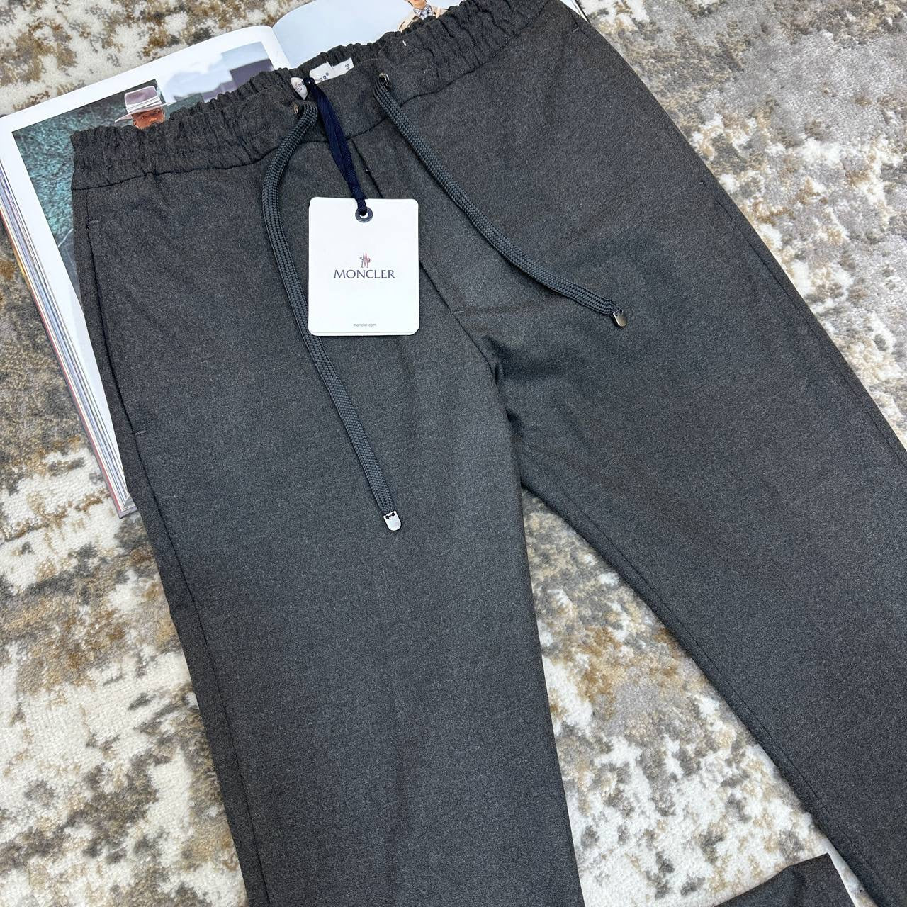 MNCLR PANTS WITH BACK POCKETS CHARCOAL