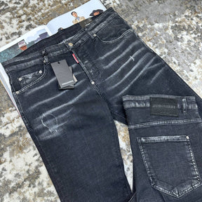 DSQD SLIM FIT JEANS BLACK