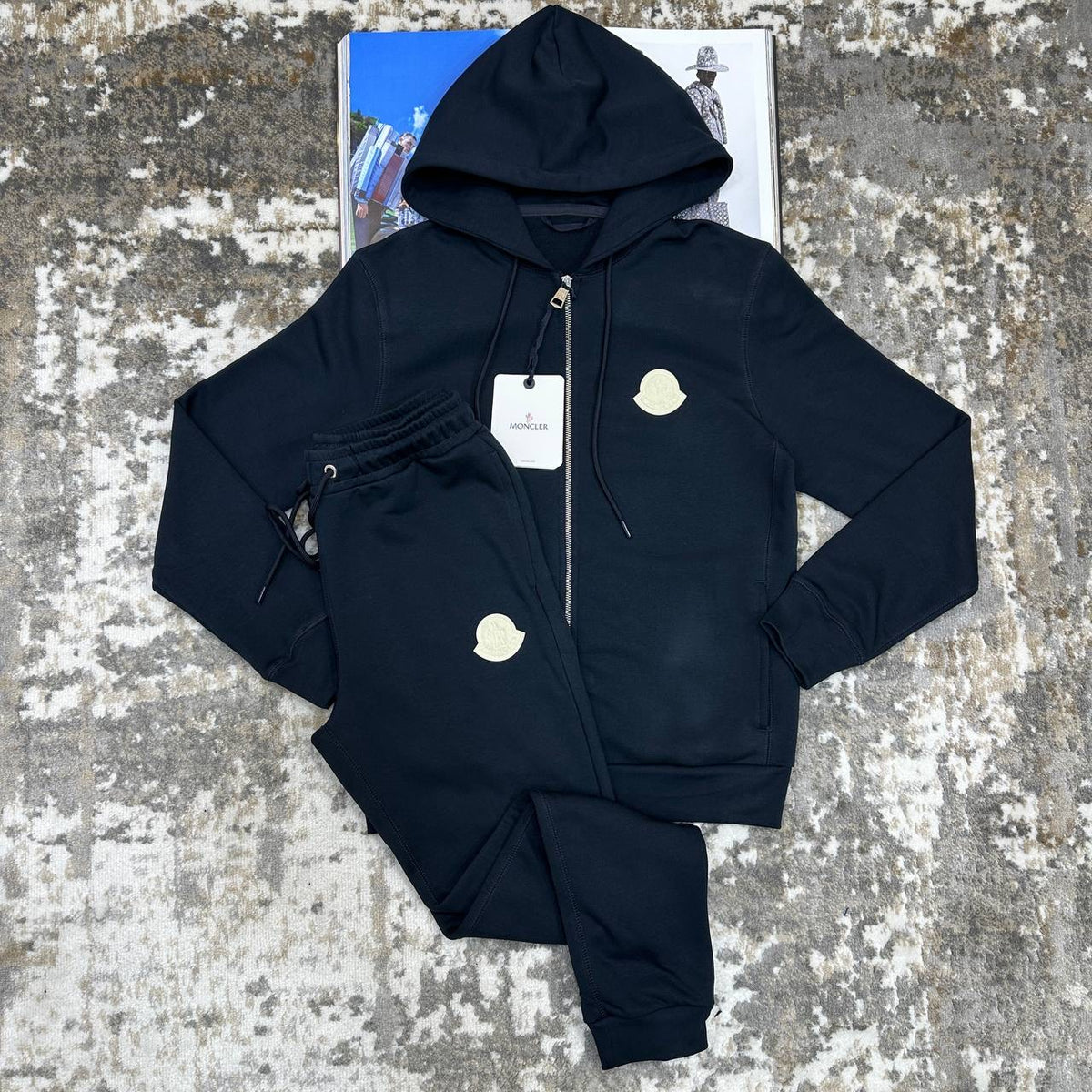 MNCLR TRACKSUIT BIG MONOGRAM NAVY