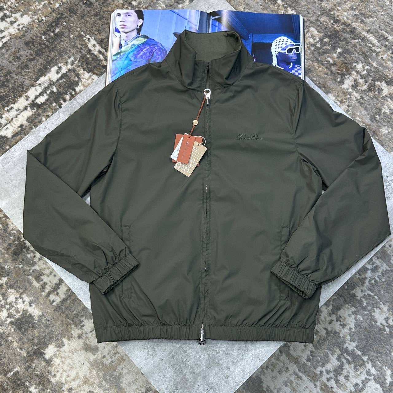L|P REVERSE ABLE JACKET KHAKHI