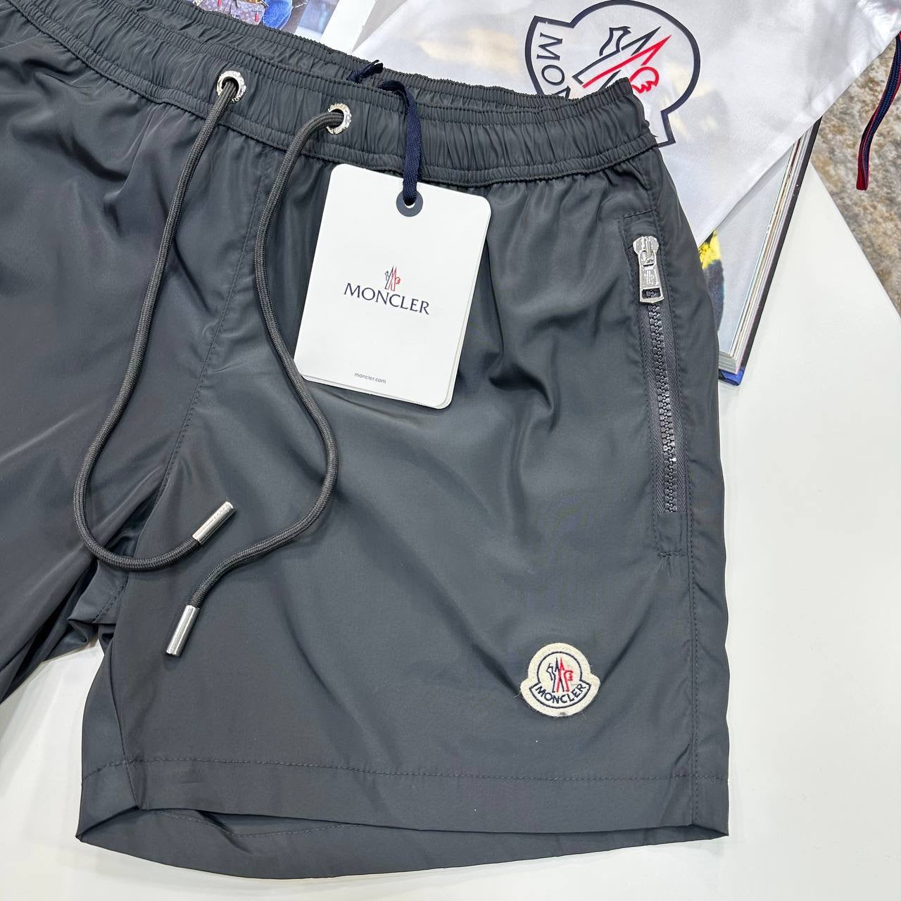 NCLR SWIM SHORT DARK GREY