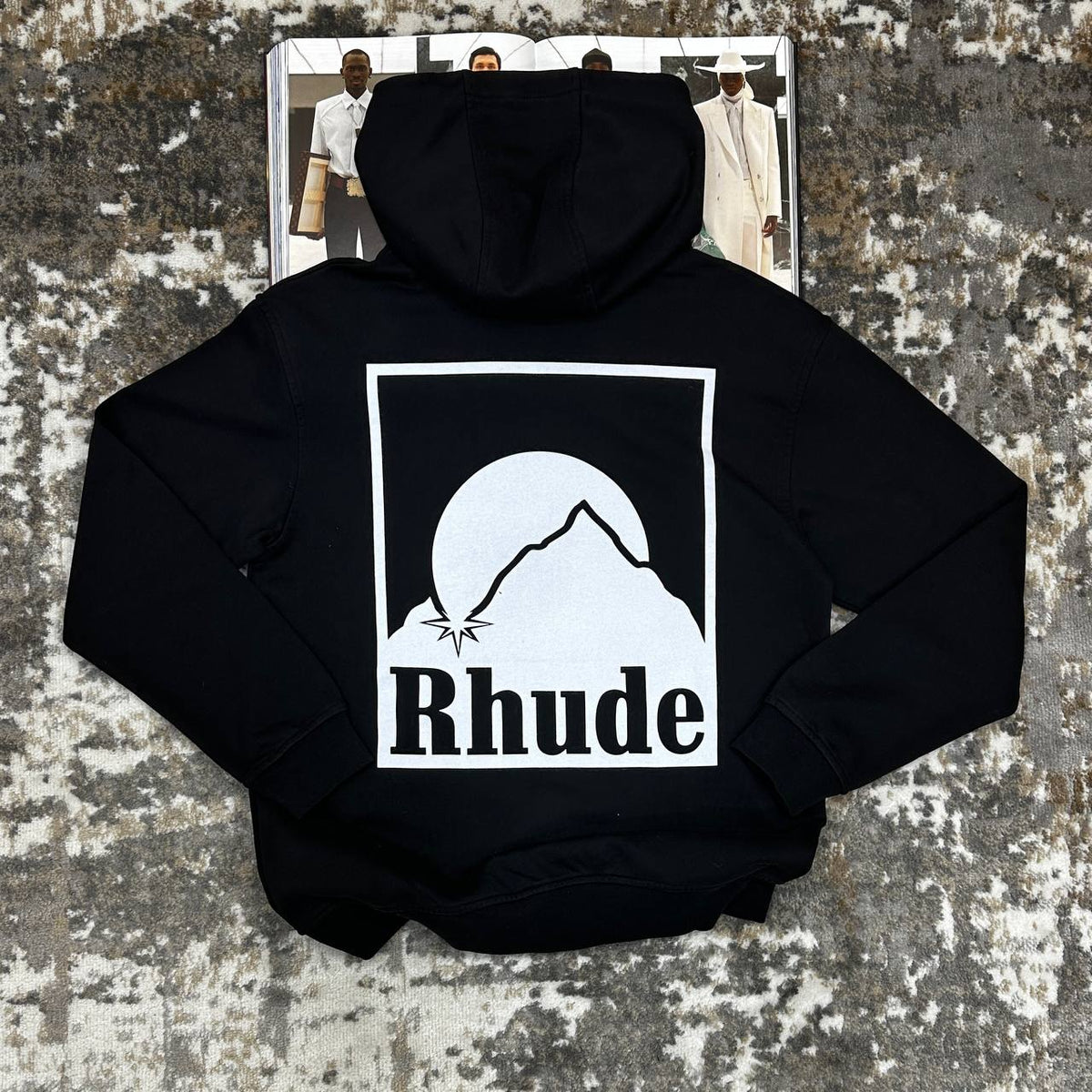 RUDE HOODIE-BLACK