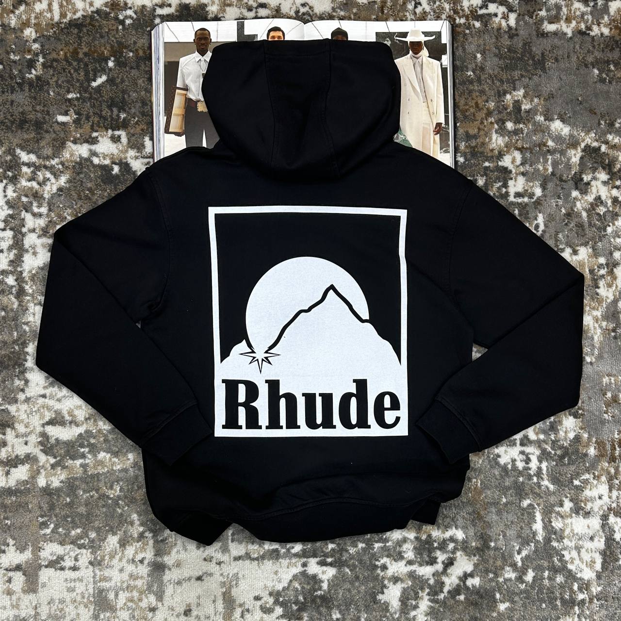 RUDE HOODIE-BLACK