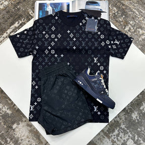 L.V SHORT SET ALL BLACK