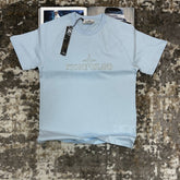 STNE EMBROIDERY TSHIRT-BLUE