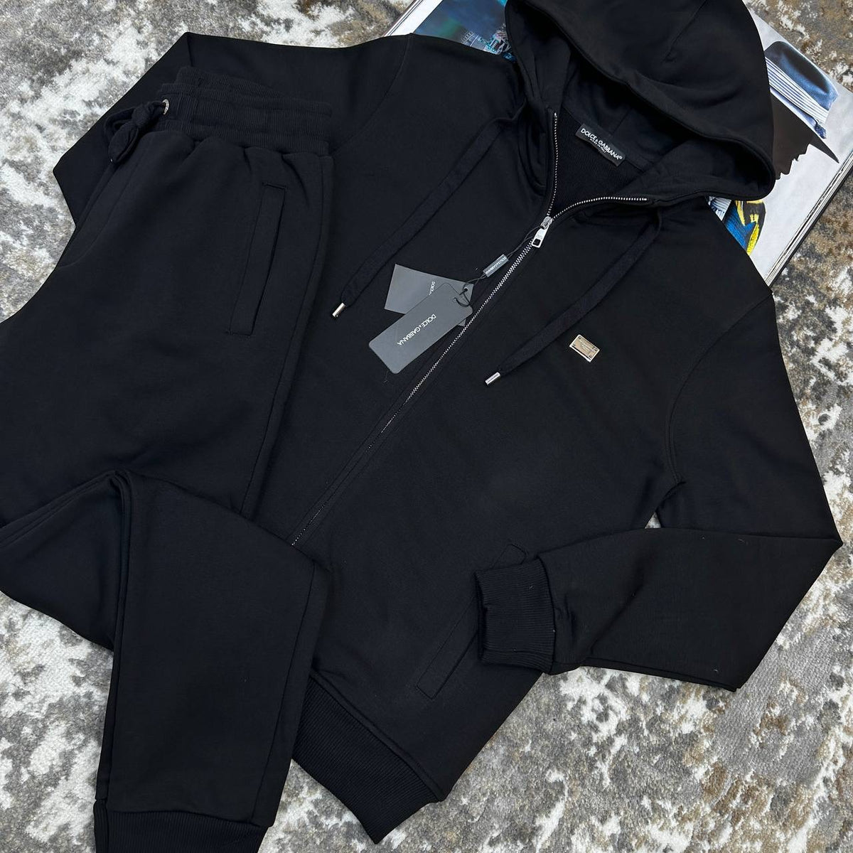 D&G TRACKSUIT-BLACK