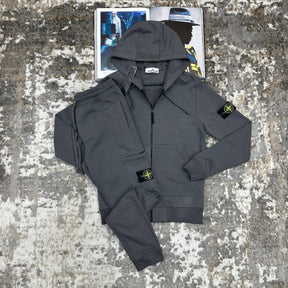 STNE-ISLND TRACKSUIT-DARKGREY