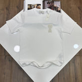 AMI FRONT BADGE TSHIRT-WHITE
