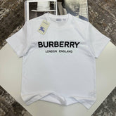BURBERY LNDON FRONT LOGO TSHIRT-WHITE
