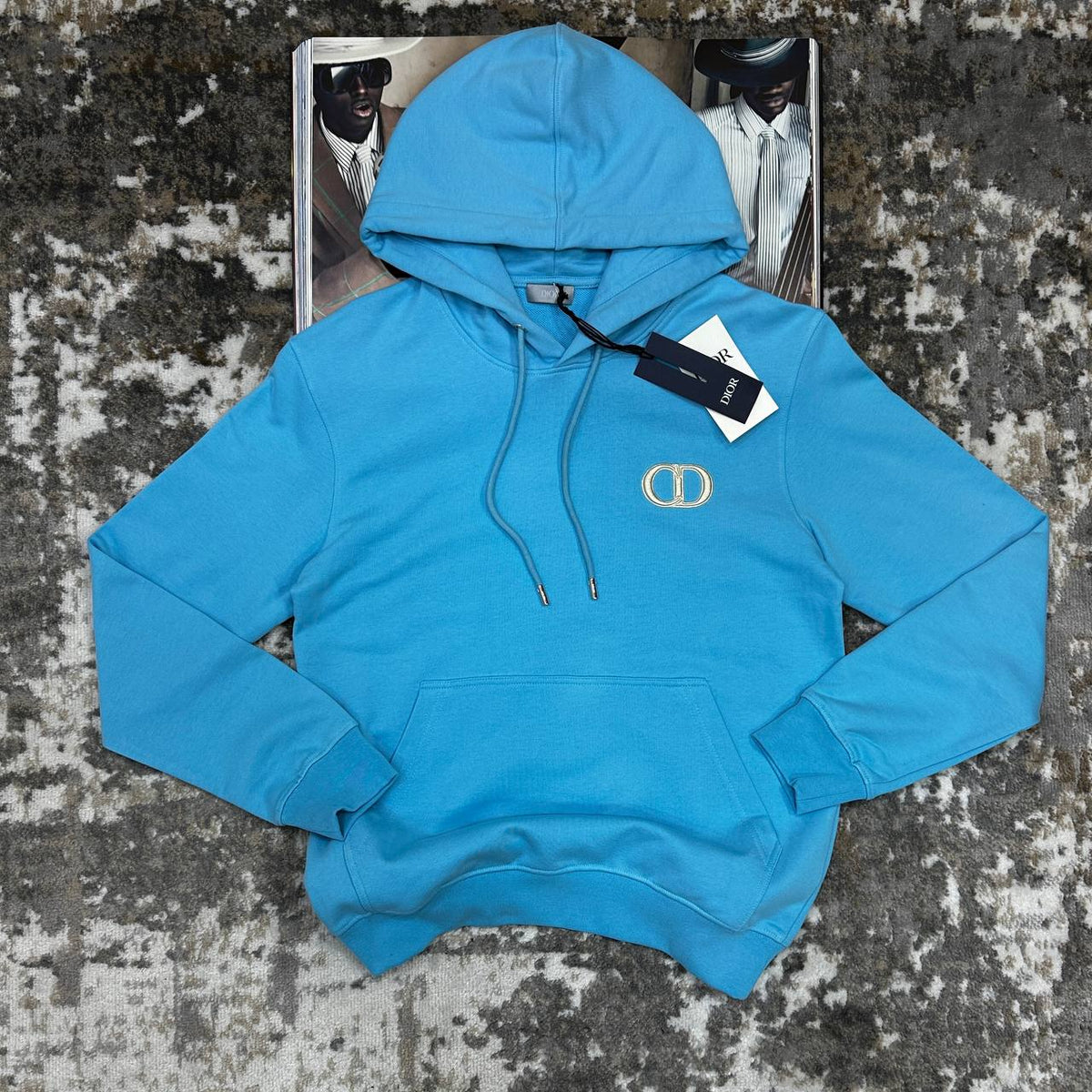 CD HOODIE-BLUE